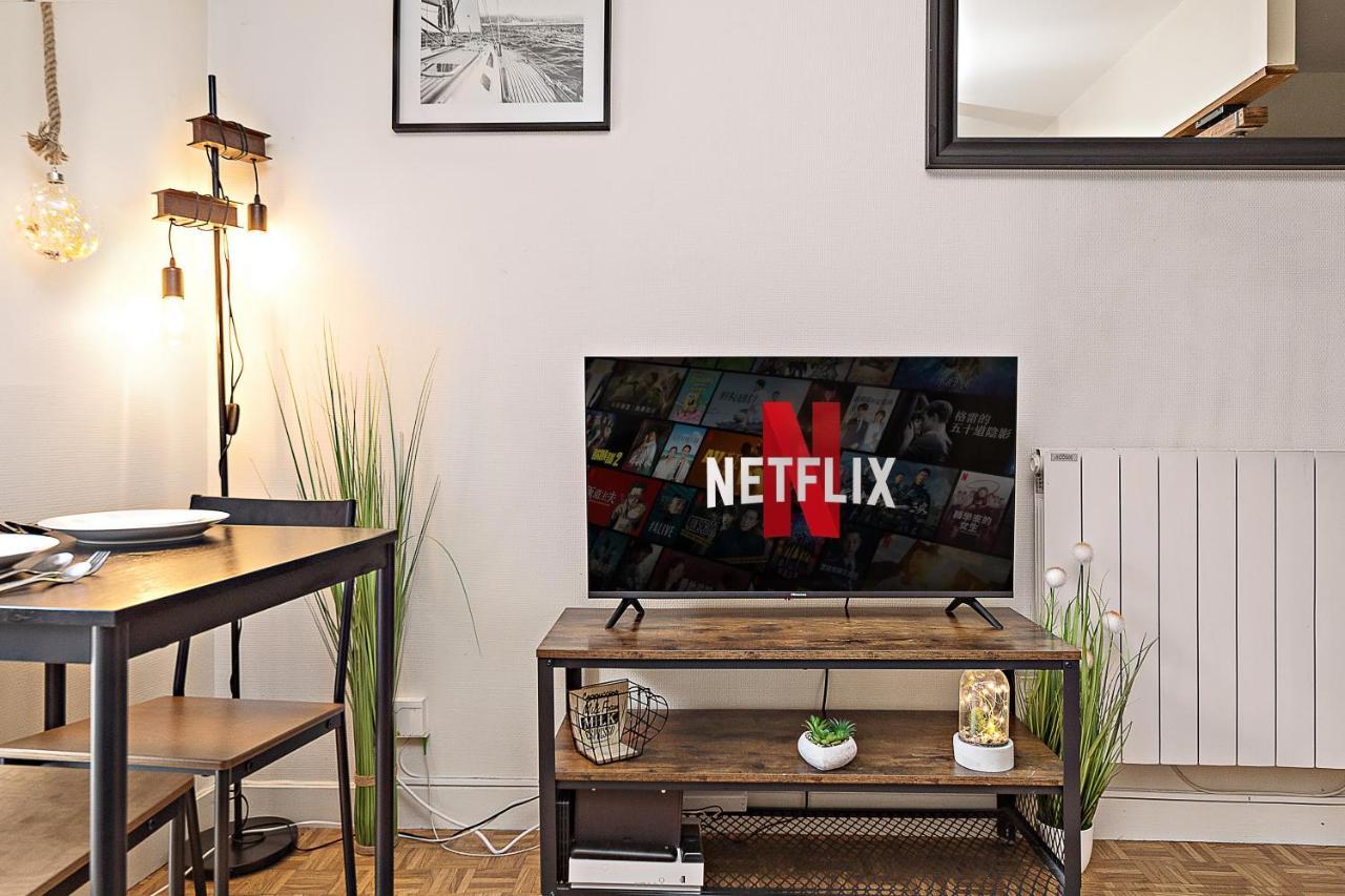 Vicomte/Cosy-Hypercentreville-Rouen/Netflix-Wifi/ 외부 사진